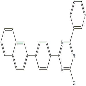 2-chloro-4-(4-(naphthalen-2-yl)phenyl)-6-phenyl-1,3,5-triazine
