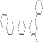 2-chloro-4-(4-(naphthalen-2-yl)phenyl)-6-phenyl-1,3,5-triazine