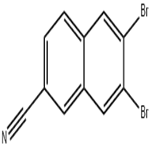 6,7-dibromonaphthalene-2-carbonitrile