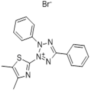 3-(4,5-dimethyl-2-thiazolyl)-2,5-diphenyl-2h-tetrazolium bromide