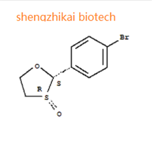 1,3-Oxathiolane,2-(4-bromophenyl)-, 3-oxide, (2S-cis)- (9CI)