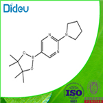 2-(PYRROLIDIN-1-YL)PYRIMIDINE-5-BORONIC ACID PINACOL ESTER 