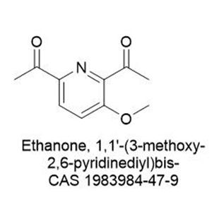 Ethanone, 1,1'-(3-methoxy-2,6-pyridinediyl)bis-