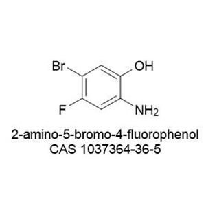 2-amino-5-bromo-4-fluorophenol