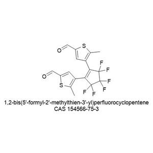 1,2-bis(5'-formyl-2'-methylthien-3'-yl)perfluorocyclopentene
