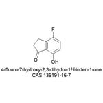 4-fluoro-7-hydroxy-2,3-dihydro-1H-inden-1-one