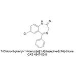 7-Chloro-1,3-dihydro-5-phenyl-2H-1,4-benzodiazepine-2-thione