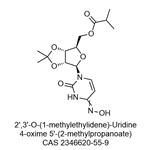 2',3'-O-(1-methylethylidene)-Uridine 4-oxime 5'-(2-methylpropanoate)