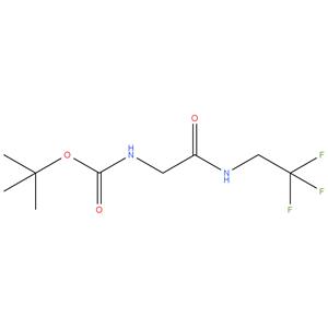tert-butyl (2-oxo-2-((2,2,2-trifluoroethyl)amino)ethyl)carbamate