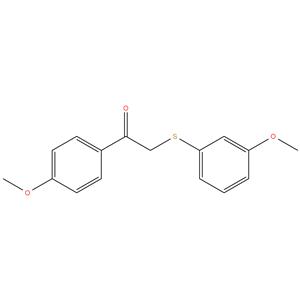 1-(4-Methoxy-phenyl)-2-(3-methoxy-phenylsulfanyl)-ethanone