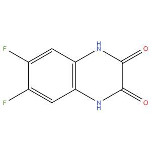 2,3-dihydroxy-6,7-difluoroquinoxaline