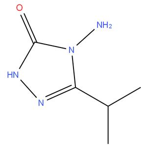 3-Isopropyl-4-amino-1,2,4-triazol-5-one