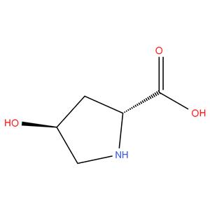 (2R,4S)-4-hydroxypyrrolidine-2- carboxylic acid; trans-4-hydroxy-D-proline