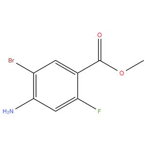 METHYL-4-AMINO-5-BROMO -2-FLUORO BENZOATE