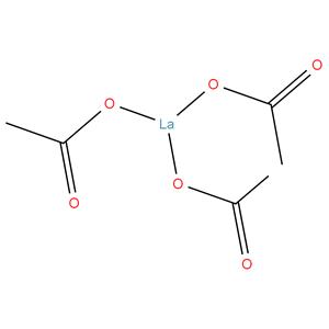 Lanthanum(3+) triacetate