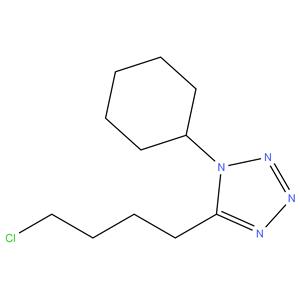 1-Cyclohexyl-5-(4-Chlorobutyl)-1,2,3,4-Tetrazole
