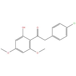 2(4’-Chlorophenyl)-4’, 6’-dimethoxy-2’-hydroxyacetophenone