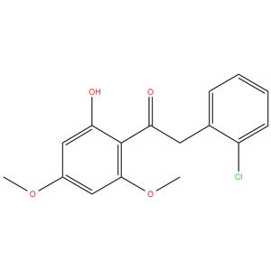 2(2’-Chlorophenyl)-4’, 6’-dimethoxy-2’-hydroxyacetophenone