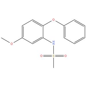 N-(5-methoxy-2-phenoxyphenyl)methane sulfonamide