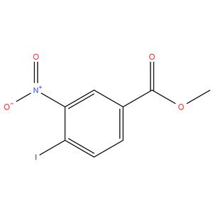 METHYL-4-IODO-3-NITRO BENZOATE