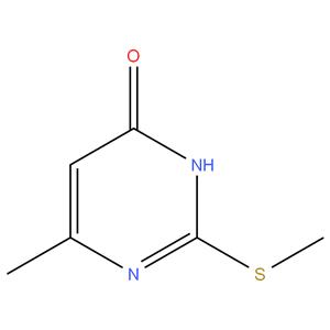 4-Hydroxy-6-methyl-2-methylthiopyrimidine