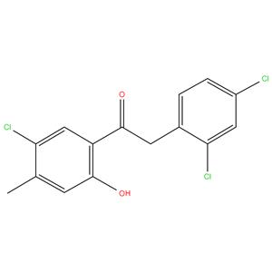 5’-Chloro-2(2’, 4’-dichlorophenyl)-2’-hydroxy-4’-methyl acetophenone