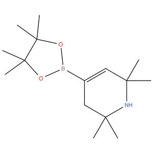 2,2,6,6 - tetramethyl - 4- ( 4,4,5,5 - tetramethyl - 1,3,2 - dioxaborolan - 2 - yl ) -1,2,3,6 - tetrahydrc