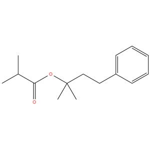 PHENYL ETHYL DIMETHYL CARBINYL ISOBUTYRATE