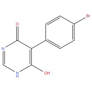 5-(4-bromophenyl)pyrimidine-4,6-diol