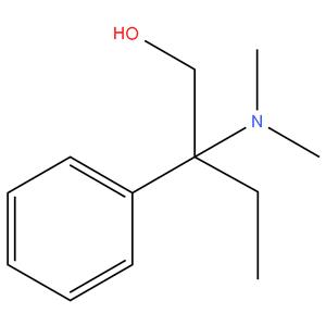 2 – DIMETHYL AMINO – 2 – PHENYL BUTANOL