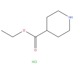 4-Piperidine carboxylic acid ethyl ester hydrochloride (1:1)