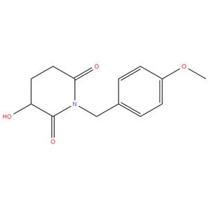 3-hydroxy-1-(4-methoxybenzyl)piperidine-2,6-dione