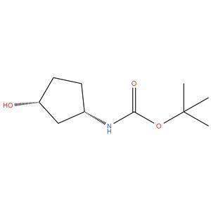 tert-butyl (1S,3R)-3-hydroxycyclopentylcarbamate