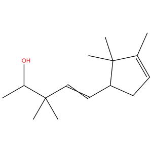 (E)-3,3-Dimethyl-5-(2,2,3-trimethyl-3-cyclopenten-1-yl-)-4-penten-2-ol