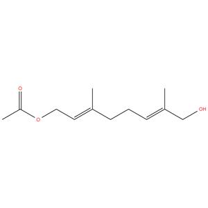 (2E,6E)-8-Hydroxy-3,7-dimethylocta-2,6-dien-1-yl acetate