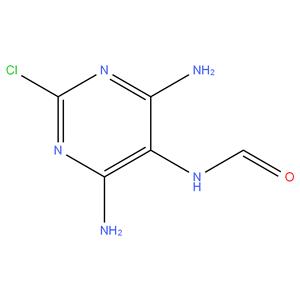 (4,6-diamino-2-chloro-pyrimidin-5-y l)-formamide