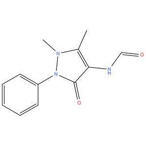 N-(2,3-dihydro-1,5-dimethyl-3-oxo-2-phenyl-1H-pyrazol-4-yl)formamide