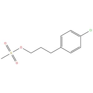 3-(4-chlorophenyl) propyl methane sulfonate