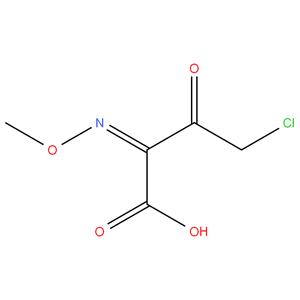 (Z)-4-Chloro-2-(methoxyimino)-3-oxobutanoic acid