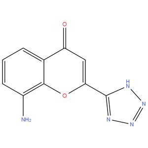 8-Amino-4-oxo-2-tertrazol-5-yl-4H-1-benzopyran Hcl