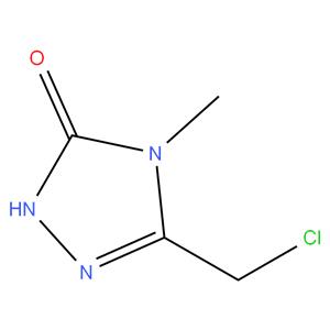 5-(Chloromethyl)-2,4-dihydro-4-methyl-3H-1,2,4-triazol-3-one