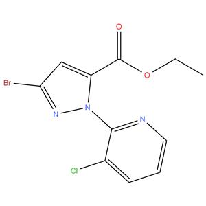 Ethyl 3-bromo-1-(3-chloro-2-pyridinyl)-1H-pyrazole-5-carboxylate