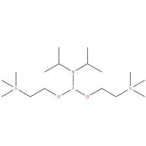 BIS(2-(TRIMETHYLSILYL)ETHYL)DIISOPROPYLPHOSPHORAMIDITE