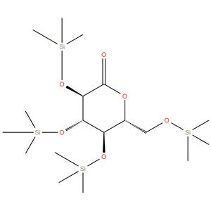 2,3,4,6-tetra-O-trimethylsilyl-β-d-
gluconolactone