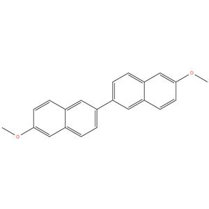 Nabumetone EP Impurity F
6,6'-dimethoxy-2,2'-binaphthalenyl