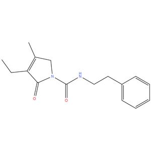 3-Ethyl-4-methyl-2-oxo-2,5-dihydro-pyrrole-1-carboxylic acid phenethyl-amide