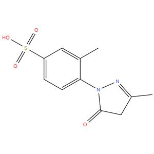 3-Methyl-1-(2-methyl-4-sulfophenyl)-2-pyrazolin-5-one
