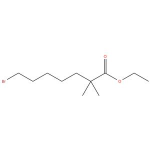 Ethyl - 7 - bromo - 2,2 - dimethyl heptanoate