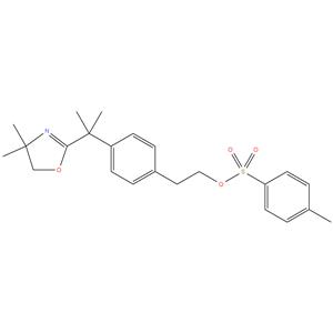 4-(2-((4,4-dimethyl-4,5-dihydroxyoxazol-2-yl)propan-2yl)phenethyl-4-methylbenzenesulfonate