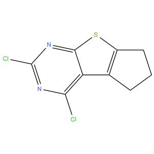 2,4-Dichloro-6,7-dihydro-5H-cyclopenta[4,5]thieno[2,3-d]pyrimidine